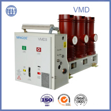 Venta caliente 12kv-1600A Interruptor de circuito de vacío de alto voltaje de 3 fases Vmd